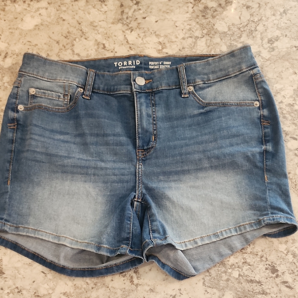 Torrid Jean Shorts 5"